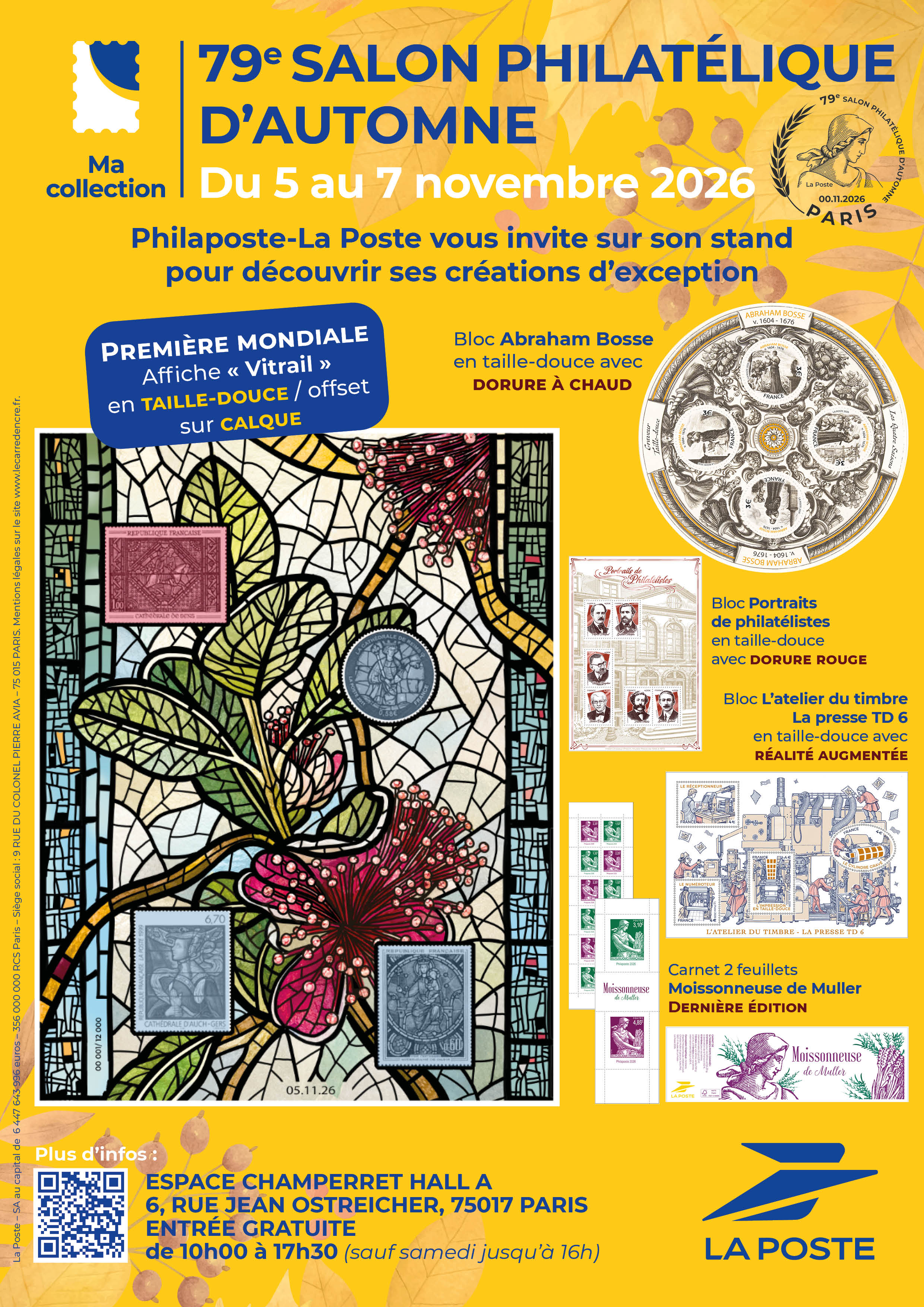 Affiche du salon d'automne 2026.
